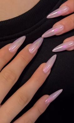 Classy Acrylic Nails, Shiny Nails, Nails Only, Funky Nails, Pretty Acrylic Nails, Dope Nails