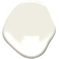 a white paint swatch on a white background