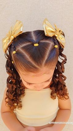 Toddler Hair Dos, Cute Girl Hairstyles, Girls Hair Styles, Girl Hair Styles, Hairstyles For All Hair Types, Kid Hairstyles