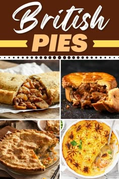 british pies with the title overlay