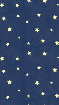 a blue background with yellow stars on it