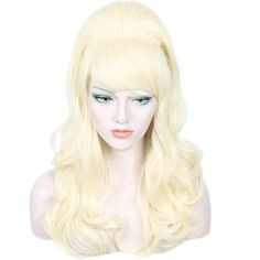 PRICES MAY VARY. Package: 1 wigs+1 free wig cap Head Circumference:54-62cm Material:high quality synthetic high temp fiber Color:As picture.The color may vary due to inherent manufacturing varations or your computer monitor color settings Perfect for Halloween, concerts, theme parties, weddings, dating, and any other occasion 80s Carnival, Halloween Wigs, Natural Wigs, Pink Wig, Black And Blonde, Brown Wig, Wigs Online, Halloween Party Costumes, Costume Wigs