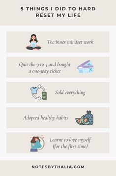 It goes without saying — I can’t give you the magic formula to change your life. I know you found your way onto this blog post looking for answers but the truth is, you need to find them within yourself. Yes, the below steps worked for me. But they might not necessarily work for you. I share my story in the hope it will inspire and help you in some way. Whether that is to give you support, encourage you to make a change or make you feel less alone. | reset routine | reset restart refocus | reset aesthetic | reset life | a reset routine | reset before new year | reset everything | reset for 2025 | reset focus | reset habits | reset in life | reset my life | reset motivation | reset mind | reset mental | reset refocusreset your life | reset yourself | 2025 new year reset | Reset Restart Refocus, Reset My Life, Reset Aesthetic, Reset Life, New Year Reset, Reset Yourself, Life Infographic, Mind Reset