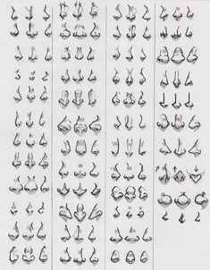 an image of different types of water drops in various sizes and shapes, all on white paper