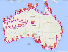 Aloita Resort, Roadtrip Australia, Road Trip Map