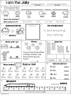 i am the jolly worksheet for first grade students to practice their writing skills