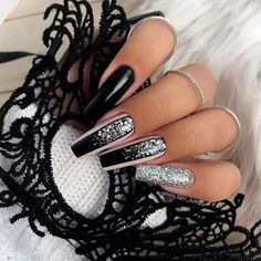 Daily Nails, Nails Designer, Winter Nails Acrylic, Crystal Nails, Nail Spa, Gorgeous Nails, Ombre Nails, Nail Trends, Nail Artist