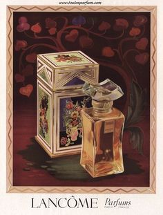 * Perfume Advertising, Vintage Fragrance, Perfume Art