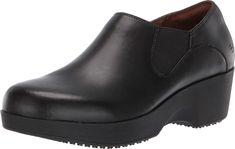 PRICES MAY VARY. Slip Resistant: Superior SFC slip-resistant outsole. Water resistant. Steel shank. Removable cushioned insole. Stretch gore on sides for step-in comfort. Non-slip Round Toe Clogs For Work, Slip-on Workwear Clogs With Protective Feet, Waterproof Closed Toe Clogs For Work, Slip-resistant Round Toe Clogs For Work, Durable Slip-on Clogs For Workwear, Fade-resistant Slip-on Clogs For Workwear, Black Fade-resistant Clogs For Work, Waterproof Leather Closed Toe Clogs, Chef Shoes