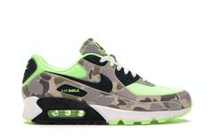 Nike Air Max 90 Green, Air Max 90 Green, Camo Shoes, Nike Kicks, Air Max Day, Sneakers Nike Air Max, Camo Men, Nike Air Shoes, Nike Shoes Air Max