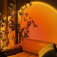 sunset projector boogzel apparel Sunset Projector, Rainbow Sunset, Sunset Lamp, Aesthetic Room Ideas, Night Light Projector, Red Sunset, Lighting Trends, Exotic Places, Projector Lamp