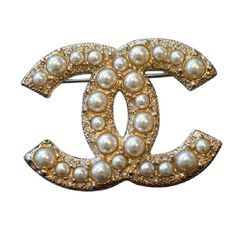 One Of The Most Popular Chanel Brooches Purchased In Europe, As All My Other Chanel Items. Magnificent ,Stylish And Classy Piece With The Timeless Quality And Style Only From Chanel Box And Bag Included All My Chanel Items Are Brand New, No Tags Because They Purchased In Europe (Tags Are Removed At The Store) All 100% Authentic. Buy With Confidence. Pm Authenticate Chanel As Well Sold Over 250 Chanel Items On T Over The Years (And 1.8k Other Luxury Items) Luxury Fine Jewelry, Chanel Items, Broche Chanel, Chanel Clothes, Chanel Costume Jewelry, Chanel Pins, Cc Brooch, Chanel Brooch, Chanel Box