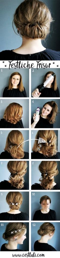 Easy-Hairstyles-for-Women-with-Short-Hair Lazy Hairstyles, Hair Guide, Web Images, Hair Women, Grunge Hair, Vintage Hairstyles, Womens Haircuts