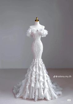 Wedding Dresses Extravagant Ball Gowns, Elegant Fancy Dresses, Hey Couture Wedding Dress, Mermaid Look, Fashion Party Dress, Swan Dress, Elegant Party Dress, Pearl Wedding Dress, Gowns Dresses Elegant