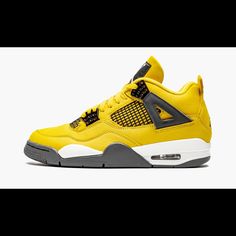 Sz Various Jordan 4s Yellow Womens Basketball Shoes, Sneaker Lovers, Dark Blue Grey, Jordan 2, Nike Dunk High, Jordan 4 Retro, Design Del Prodotto, Nike Shox, Air Jordan 4