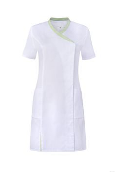 White Nurse Dress, Medical Scrubs Fashion, Medical Fashion, Chef Clothes