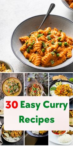 30 easy curry recipes that are delicious and nutritious