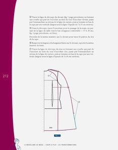 an image of the back side of a shirt with measurements and instructions for sewing on it