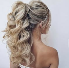 Prom Hairstyles Updos, Wedding Hairstyles Bride, Best Wedding Hairstyles, Fishtail Braid, Long Hair Wedding Styles, Prom Hairstyles For Long Hair, Trendy Wedding Hairstyles, Wedding Hair Inspiration, Voluminous Hair