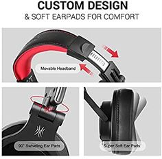 the headphones are designed to be comfortable and comfortable for any type of person in the house