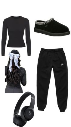 Chill Outfits For Home, Outfit Ideas For School College, Outfits With Black Tasman Uggs, Black Tasman Ugg Outfit Ideas, Black Tasman Outfit, Outfit With Black Uggs, Outfits To Wear To A Basketball Game, Tasman Uggs Outfits Black, Cute School Appropriate Outfits