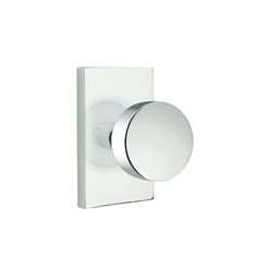 an image of a white knob on a wall