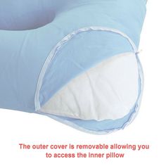 U-Shaped Pregnancy Pillow Blue - Generu Mum And Baby, Laser Lipo, U Shaped Pillow, Oxygen Concentrator, Relaxing Sleep, Belly Support, Shaped Pillow, Pregnancy Pillow, Portable House