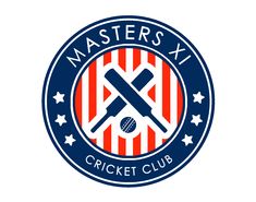 the logo for masters xi cricket club