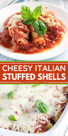 Indulge in our Cheesy Stuffed Shells, the perfect cozy dinner recipe! These stuffed Italian shells are filled with a rich, creamy mixture that will warm your heart and satisfy your cravings. Check out this comfort food recipe now! Stuffed Cheese Shells, Italian Shells, Cozy Fall Dinner Recipes, Cheesy Stuffed Shells, Ground Beef And Sausage, Cheese Shells, Italian Stuffed Shells