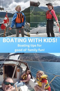 Boating with kids. Kids with big smiles sailing a keelboat! Boat Living, Boating Tips, Ocean Unit, Keeping Kids Busy, Boat Life, Kid Friendly Activities