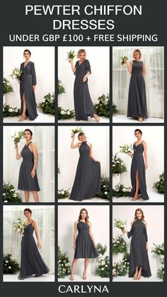 Step into a world of timeless elegance with the Elsie Chiffon Dress. This exquisite maxi dress combines classic style with contemporary details, making it the perfect choice for bridesmaids who want to make a sophisticated statement. The V-neckline with a graceful surplice design flatters the décolletage, while the long sleeves add a touch of modesty and refinement, ideal for cooler seasons or more formal events.
Crafted from luxurious chiffon, the dress features a beautifully ruched bodice a...