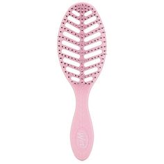 Wet Brush Go Green Speed Dry Hair Brush - Pink Pink Wet Brush, Everything Shower Routine, Summer Basket, Healthy Curly Hair, Cheap Hair Accessories, Morning Hair, Cheer Bag, Bath & Body Works, Bday Wish List