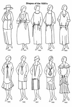 Clothing Shapes 1920's 1920s Fashion Women, Flapper Headband, Michelle Dockery