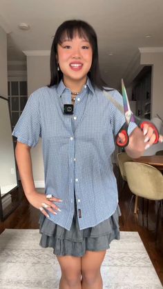 Day 19 of turning clothes I hate into clothes I hate a little less #upcycledfashion #thriftflip #upc