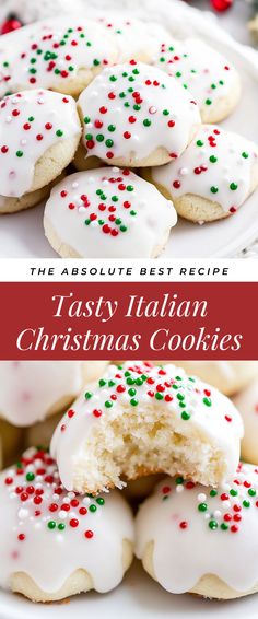 Image for Tasty Italian Christmas Cookies Needle In A Haystack, The Perfect Cookie, Italian Christmas Cookies, Personal Pizza, Best Christmas Recipes, Italian Christmas, Food Scale, Christmas Cookies Decorated, Cookies Decorated