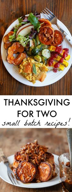 thanksgiving for two small batches is the perfect way to start your day off right now