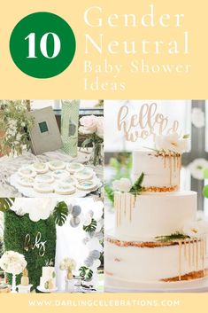 the top ten gender neutral baby shower ideas