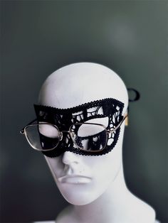 Crafted with meticulous precision and designed for ultimate comfort, this black lace mask allows you to keep your glasses on while indulging in the thrill of the masquerade. Perfect for formal events, costume parties, or any occasion where you want to make a dramatic entrance.

Age Group/Gender - Adult/Men

Size/Type - One size fits all adults

Mask Color - Black

Mask Material - Lace Masquerade Mask Women, Black Masquerade Mask, Mens Masquerade Mask, Lace Mask, Type One, Black Mask, Masks Masquerade, Masquerade Mask, Men Eyeglasses