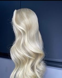 Platinum Blonde Hair Extensions, White Hair Color, Wig Human Hair, Haircuts For Long Hair, Hair Inspiration Color