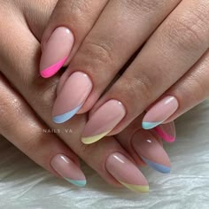 Ideas Uñas, Pastel Nails Designs, Shellac Nails, Short Acrylic Nails Designs, Pastel Nails, Pretty Acrylic Nails, Summer Nail