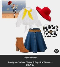 there is a woman's clothes and accessories in this page, which includes boots