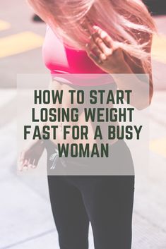 Busy Woman, Start Losing Weight, Hard Time