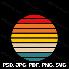 the logo for psd, jpg, png, svg