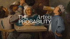 the words la probabilidad artios are above an image of people sitting at a table