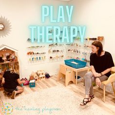 Small Play Therapy Office, Play Therapy Room Counseling, Play Therapy Storage, Play Therapy Room Ideas, Play Therapy Room Rules