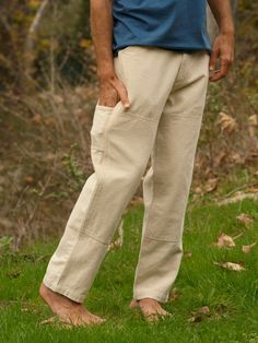 Built for work. These utility pants are made from canvas that is heavy enough for rugged wear, but surprisingly soft and pliable. They feature a double panel in the front, plenty of pockets, and a hammer loop. 100% Cotton Preshrunk Manufactured at a socially and environmentally responsible factory Gardening Pants, Canvas Work Pants, Canvas Work, Utility Pants, Mens Fall, Fall Favorites, Venice Beach, Work Pants, Santa Barbara