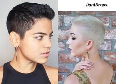 Feminine Fade Haircut, Long Buzz Cut Woman, Buzz Cut Hairstyles Woman