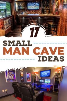 small man cave ideas for the home