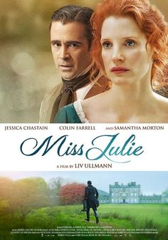 the movie poster for miss julia