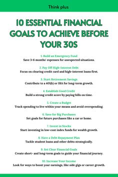 Goal Questions, Financial Self Care, Being A Great Leader, Adulting Hacks, Financial Intelligence, Financial Literacy Lessons, Goals To Achieve